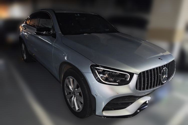Used Mercedes-Benz GLC Coupe 2020 GLC 260 4MATIC Coupe SUV Front Right 45 Deg