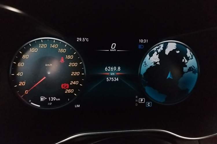 Used Mercedes-Benz GLC Coupe 2020 GLC 260 4MATIC Coupe SUV Instrument Cluster