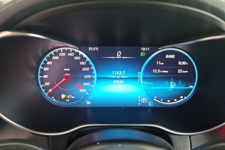 Used Mercedes-Benz GLC Coupe 2020 GLC 260 4MATIC Coupe SUV Instrument Cluster