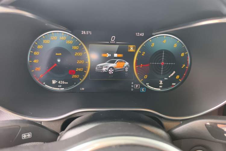 Used Mercedes-Benz GLC Coupe 2020 GLC 260 4MATIC Coupe SUV Instrument Cluster