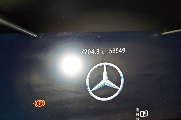 Used Mercedes-Benz GLC Coupe 2020 GLC 260 4MATIC Coupe SUV Odometer Close Up