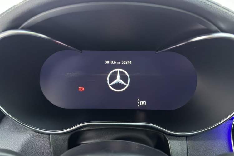 Used Mercedes-Benz GLC Coupe 2020 GLC 300 4MATIC Coupe SUV Odometer Close Up