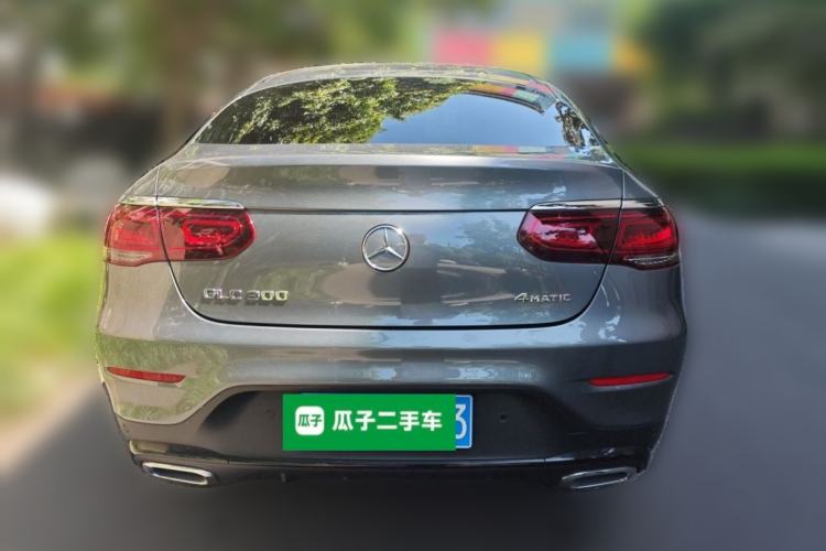 Used Mercedes-Benz GLC Coupe 2020 GLC 300 4MATIC Coupe SUV Rear