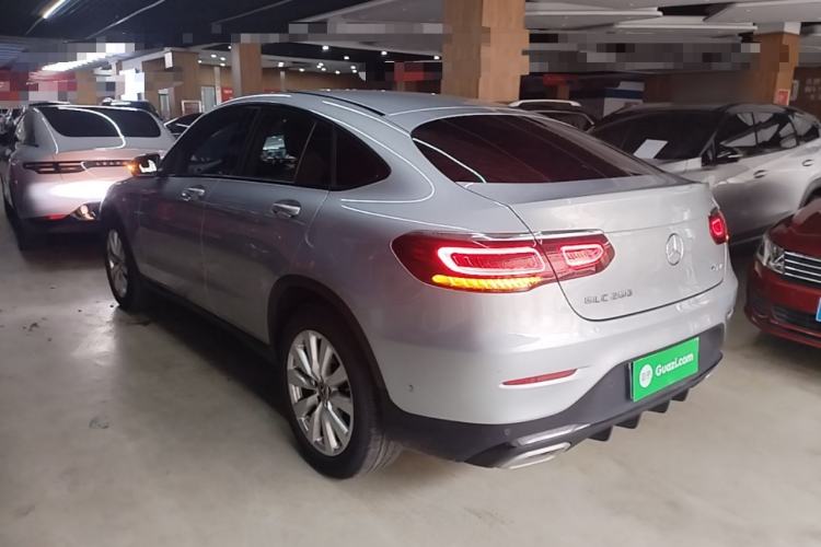 Used Mercedes-Benz GLC Coupe 2020 GLC 260 4MATIC Coupe SUV Rear Left 45 Deg