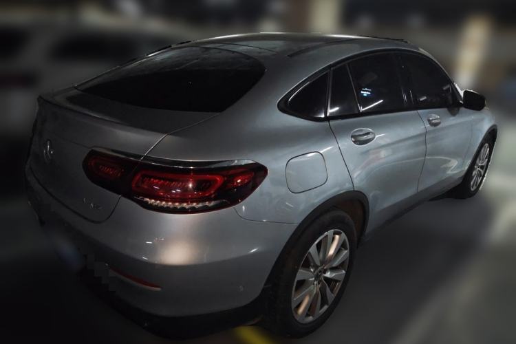 Used Mercedes-Benz GLC Coupe 2020 GLC 260 4MATIC Coupe SUV Rear Right 45 Deg