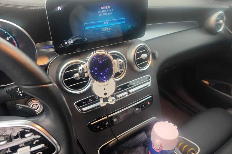 Used Mercedes-Benz GLC Coupe 2020 GLC 300 4MATIC Coupe SUV Audio And AC Panel