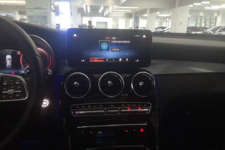Used Mercedes-Benz GLC Coupe 2020 GLC 260 4MATIC Coupe SUV Audio And AC Panel