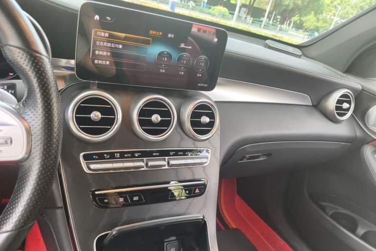 Used Mercedes-Benz GLC Coupe 2020 GLC 300 4MATIC AMG Line Coupe SUV Audio And AC Panel