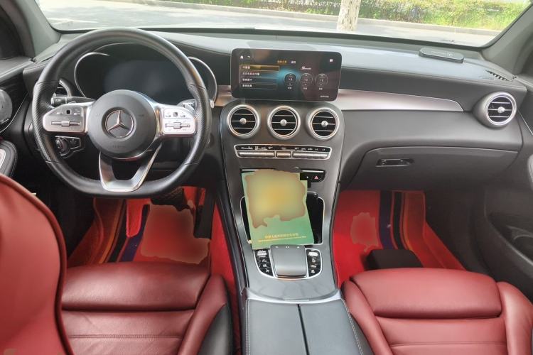 Used Mercedes-Benz GLC Coupe 2020 GLC 300 4MATIC AMG Line Coupe SUV Center Console