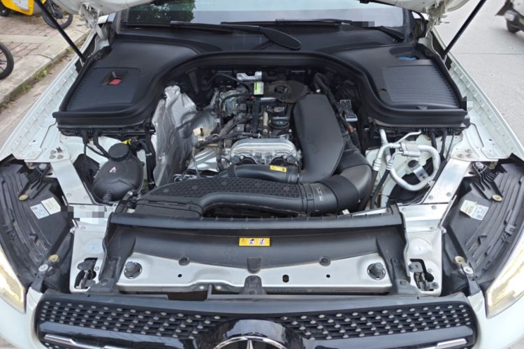Used Mercedes-Benz GLC Coupe 2020 GLC 300 4MATIC Coupe SUV Engine Bay