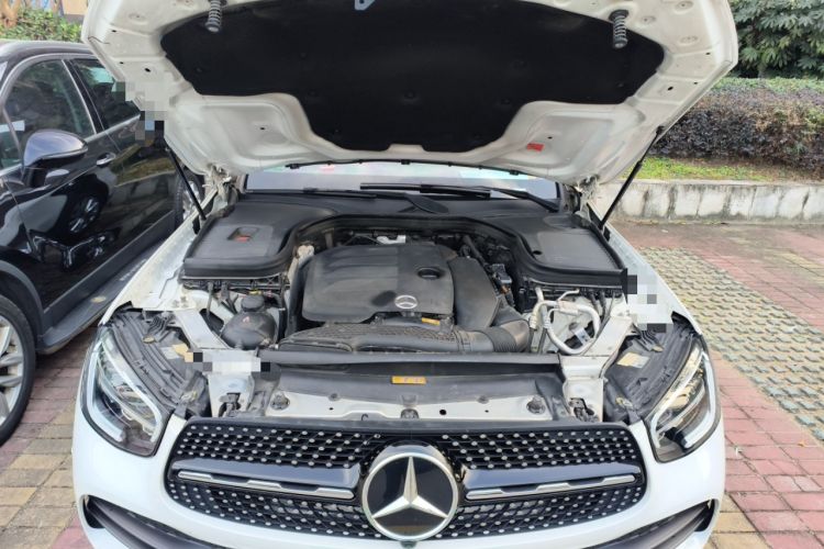 Used Mercedes-Benz GLC Coupe 2020 GLC 260 4MATIC Coupe SUV Engine Bay