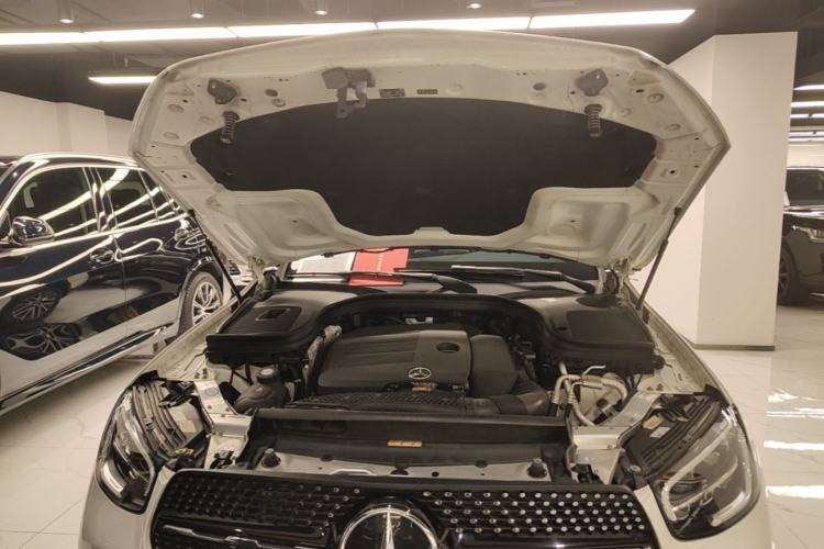 Used Mercedes-Benz GLC Coupe 2020 GLC 300 4MATIC Coupe SUV Engine Bay