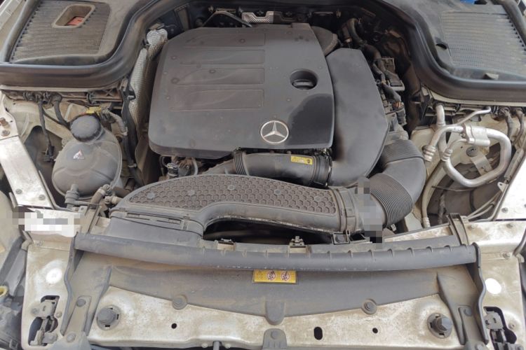 Used Mercedes-Benz GLC Coupe 2020 GLC 300 4MATIC Coupe SUV Engine Bay