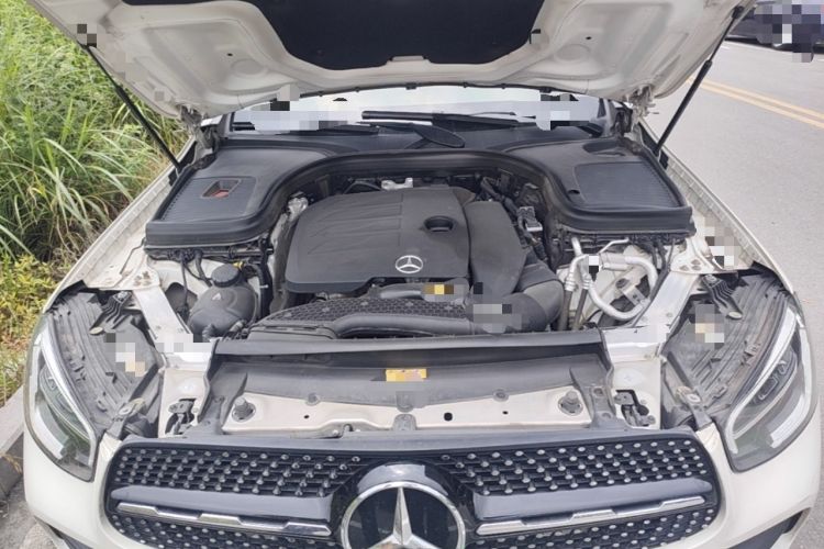 Used Mercedes-Benz GLC Coupe 2020 GLC 260 4MATIC Coupe SUV Engine Bay