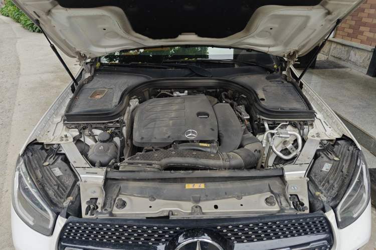 Used Mercedes-Benz GLC Coupe 2020 GLC 300 4MATIC Coupe SUV Engine Bay