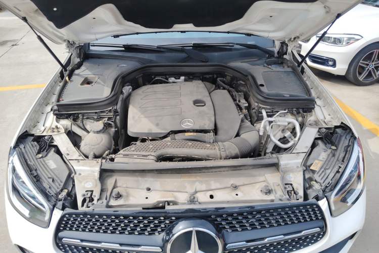 Used Mercedes-Benz GLC Coupe 2020 GLC 260 4MATIC Coupe SUV Engine Bay