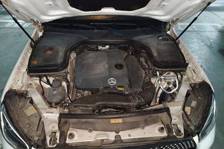 Used Mercedes-Benz GLC Coupe 2020 GLC 260 4MATIC Coupe SUV Engine Bay