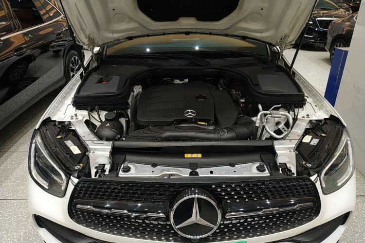 Used Mercedes-Benz GLC Coupe 2020 GLC 300 4MATIC Coupe SUV Engine Bay