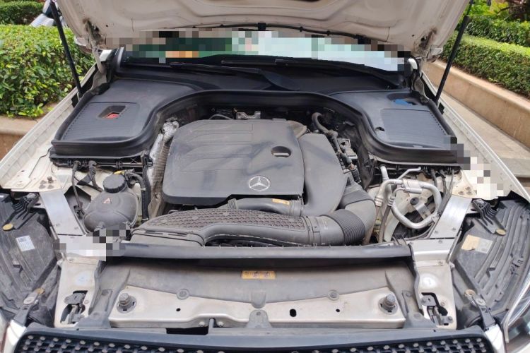 Used Mercedes-Benz GLC Coupe 2020 GLC 260 4MATIC Coupe SUV Engine Bay