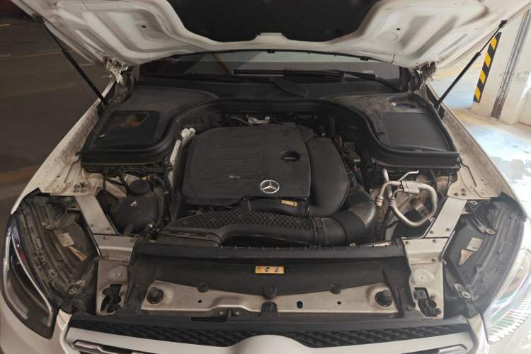 Used Mercedes-Benz GLC Coupe 2020 GLC 300 4MATIC Coupe SUV Engine Bay