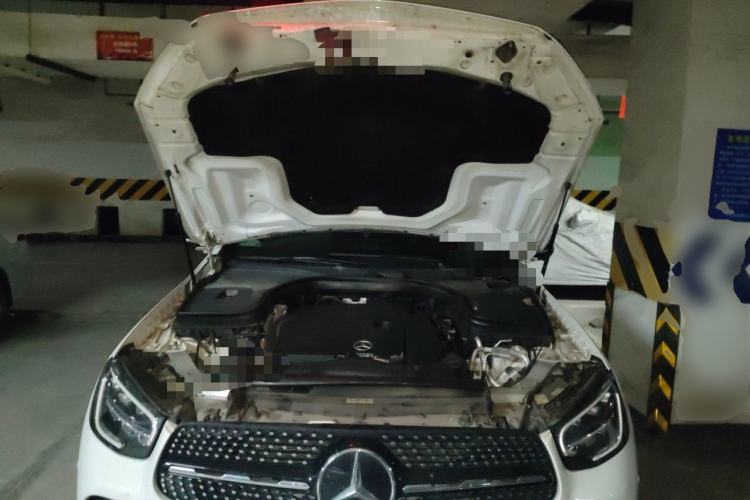 Used Mercedes-Benz GLC Coupe 2020 GLC 260 4MATIC Coupe SUV Engine Bay