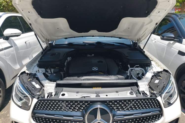 Used Mercedes-Benz GLC Coupe 2020 GLC 260 4MATIC Coupe SUV Engine Bay