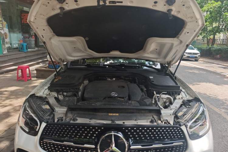 Used Mercedes-Benz GLC Coupe 2020 GLC 300 4MATIC Coupe SUV Engine Bay