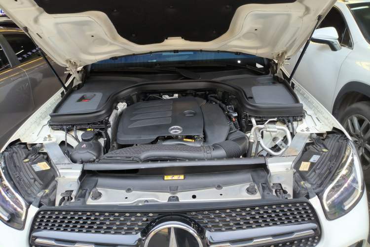 Used Mercedes-Benz GLC Coupe 2020 GLC 300 4MATIC Coupe SUV Engine Bay