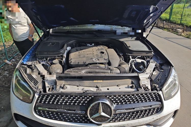 Used Mercedes-Benz GLC Coupe 2020 GLC 260 4MATIC Coupe SUV Engine Bay