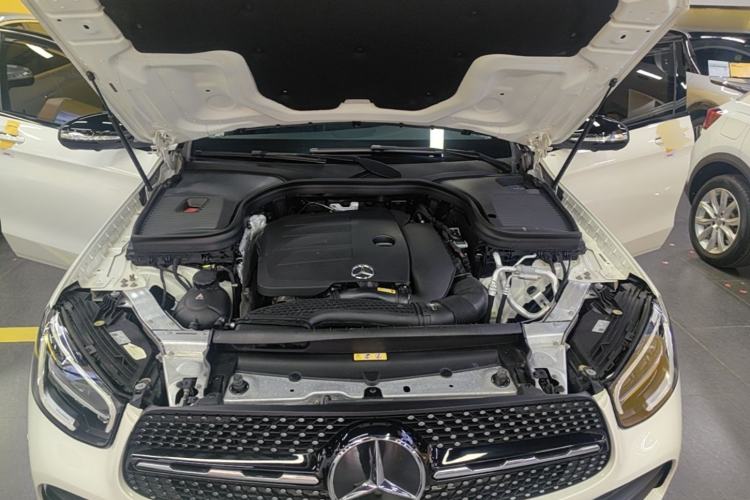 Used Mercedes-Benz GLC Coupe 2020 GLC 300 4MATIC Coupe SUV Engine Bay