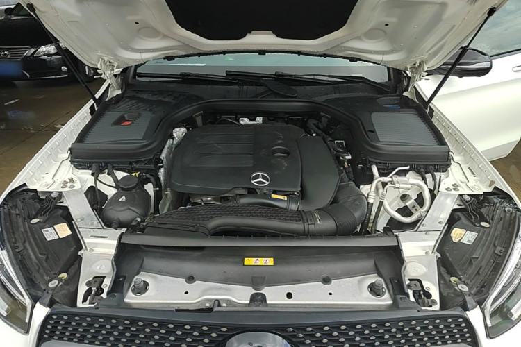 Used Mercedes-Benz GLC Coupe 2020 GLC 300 4MATIC Coupe SUV Engine Bay