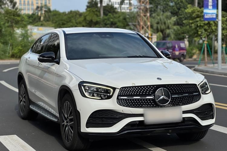 Used Mercedes-Benz GLC Coupe 2020 GLC 300 4MATIC Coupe SUV Exterior 1