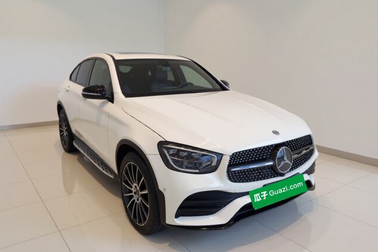 Used Mercedes-Benz GLC Coupe 2020 GLC 260 4MATIC Coupe SUV Exterior 1