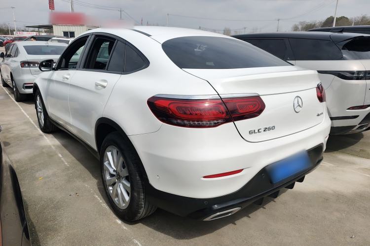 Used Mercedes-Benz GLC Coupe 2020 GLC 260 4MATIC Coupe SUV Exterior 2