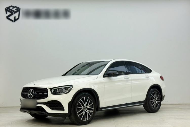 Used Mercedes-Benz GLC Coupe 2020 GLC 300 4MATIC Coupe SUV Exterior 3