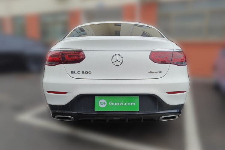 Used Mercedes-Benz GLC Coupe 2020 GLC 300 4MATIC Coupe SUV Exterior 4