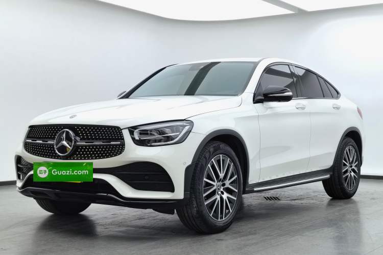 Used Mercedes-Benz GLC Coupe 2020 GLC 300 4MATIC Coupe SUV Exterior 4