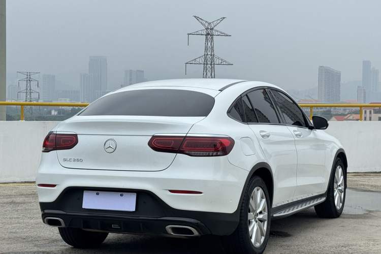 Used Mercedes-Benz GLC Coupe 2020 GLC 260 4MATIC Coupe SUV Exterior 5
