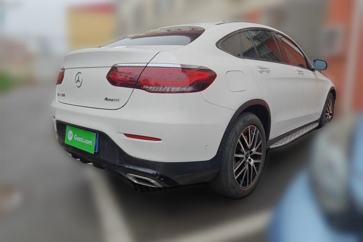 Used Mercedes-Benz GLC Coupe 2020 GLC 300 4MATIC Coupe SUV Exterior 5