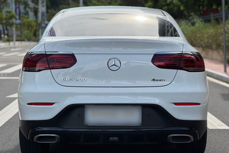 Used Mercedes-Benz GLC Coupe 2020 GLC 300 4MATIC Coupe SUV Exterior 5