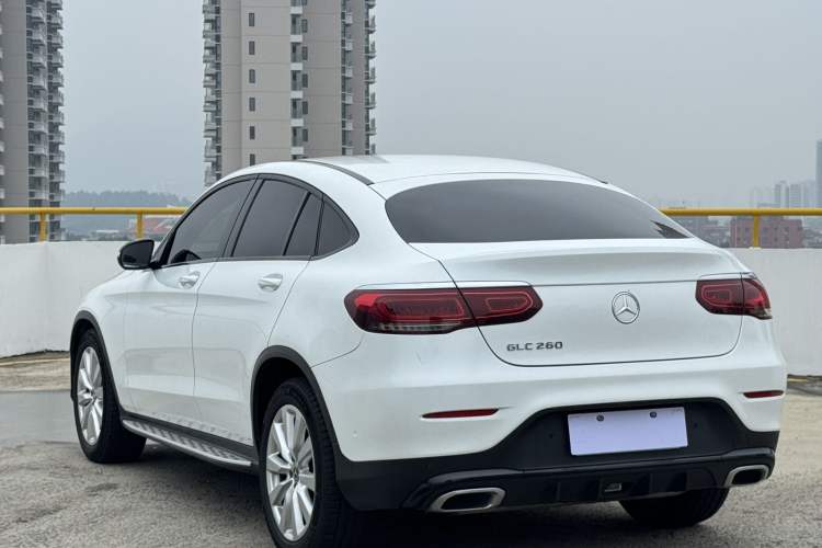 Used Mercedes-Benz GLC Coupe 2020 GLC 260 4MATIC Coupe SUV Exterior 7