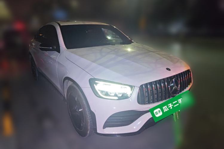Used Mercedes-Benz GLC Coupe 2020 GLC 260 4MATIC Coupe SUV Front Right 45 Deg