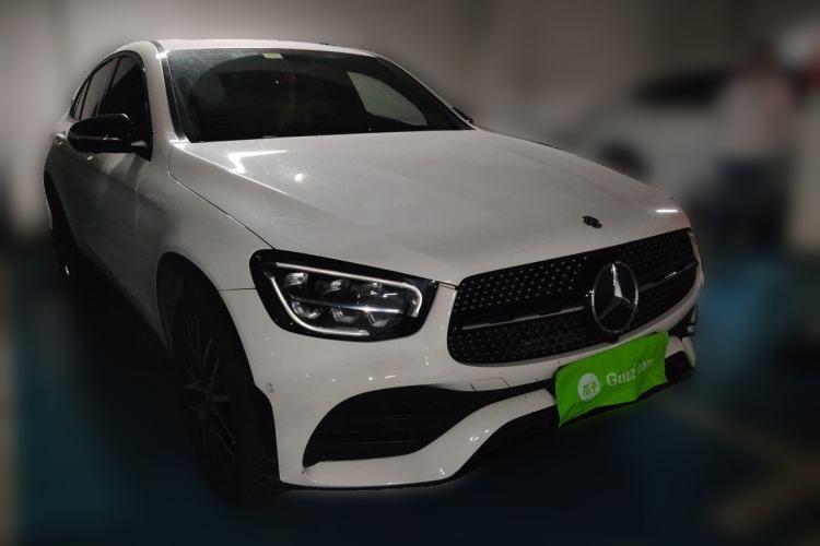 Used Mercedes-Benz GLC Coupe 2020 GLC 260 4MATIC Coupe SUV Front Right 45 Deg