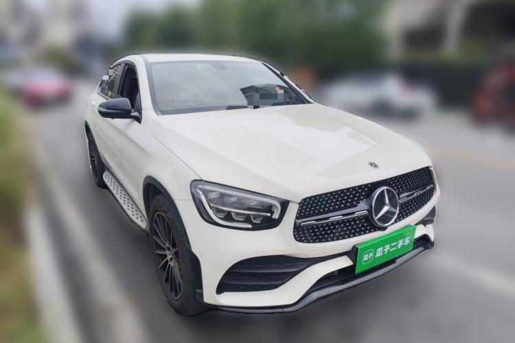 Used Mercedes-Benz GLC Coupe 2020 GLC 260 4MATIC Coupe SUV Front Right 45 Deg