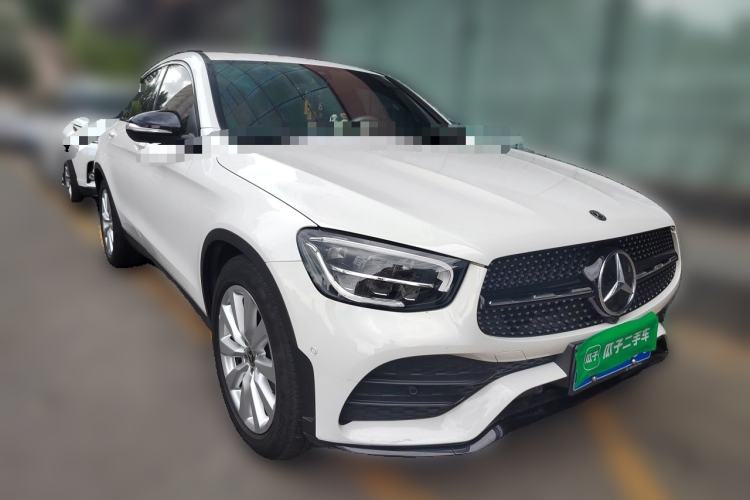 Used Mercedes-Benz GLC Coupe 2020 GLC 260 4MATIC Coupe SUV Front Right 45 Deg