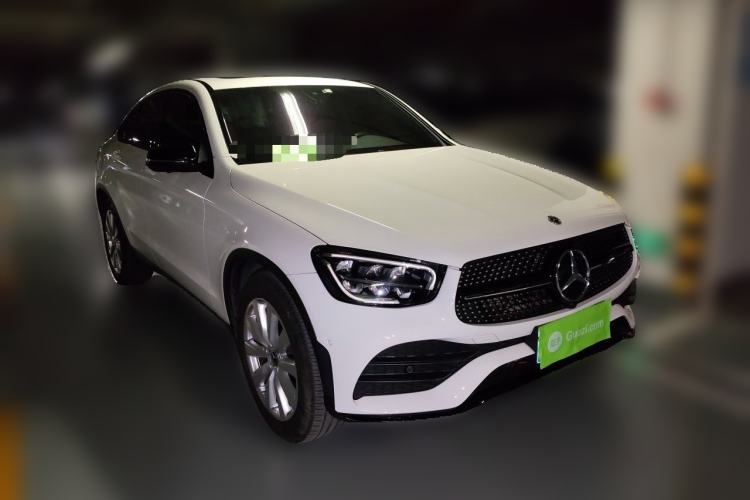 Used Mercedes-Benz GLC Coupe 2020 GLC 260 4MATIC Coupe SUV Front Right 45 Deg