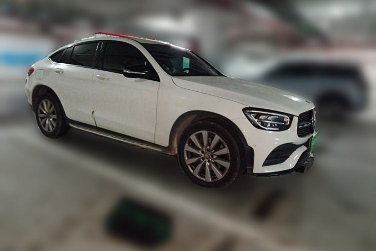 Used Mercedes-Benz GLC Coupe 2020 GLC 260 4MATIC Coupe SUV Front Right 45 Deg