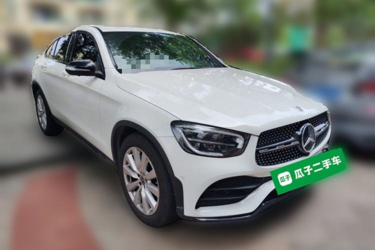 Used Mercedes-Benz GLC Coupe 2020 GLC 260 4MATIC Coupe SUV Front Right 45 Deg