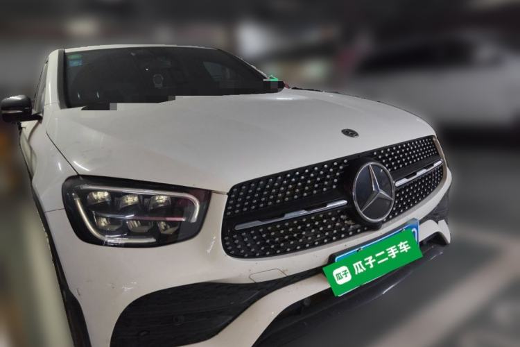 Used Mercedes-Benz GLC Coupe 2020 GLC 260 4MATIC Coupe SUV Front Right 45 Deg