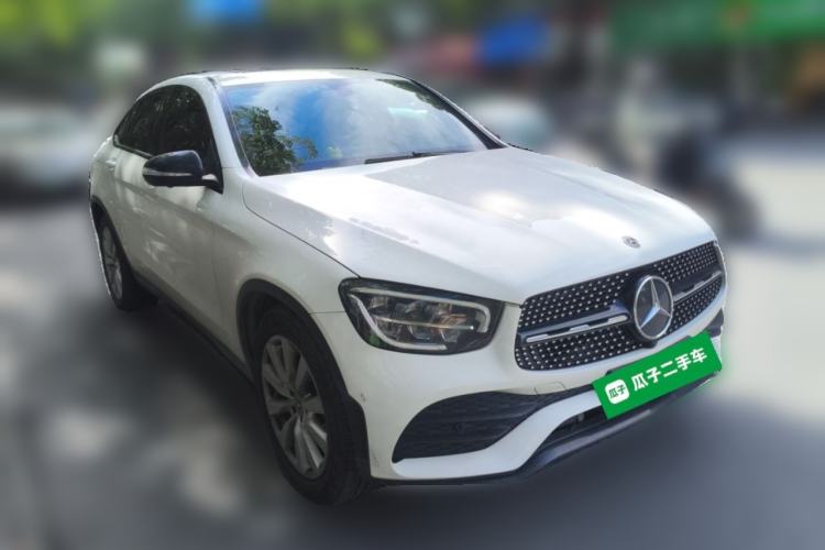 Used Mercedes-Benz GLC Coupe 2020 GLC 260 4MATIC Coupe SUV Front Right 45 Deg